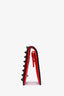 Christian Louboutin Black Leather Spike Money Clip Bifold Wallet