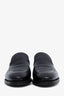 Bontoni Black Leather Loafers Size 42.5 Mens