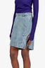 Remain Denim Asymmetric Knee Length Skirt Size 36