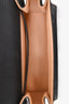 Delvaux So Black Grained Calfskin Leather Tempete PM Satchel Bag with Top Handle