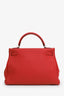 Hermès 2016 Red Togo Leather Kelly 32 with Strap SHW