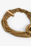David Yurman 18K Yellow Gold Multi Strand Diamond Tassel Bracelet