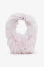 Burberry Purple Lamb Shearling Earmuffs
