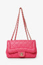 Pre-loved Chanel™ 2015-16 Pink Quilted Lambskin Mini Mademoiselle Chic Flap