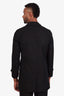 Burberry Black Single Breasted Coat Size 48 Mens