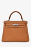 Hermès 2023 Gold Togo Leather Kelly 25