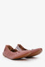 See by Chloe Dark Pink Leather Jane Ballet Flats Size 36