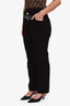 RTA Black Corduroy Belted Pants Size S