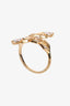 Tiffany & Co. 18k Gold and Diamond 'Victoria Vine Bypass' Ring Size 7 and 7.5