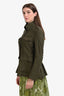 Rag & Bone Green Cotton Military Jacket Size 6
