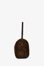 The Row Brown Suede 90s Bag