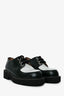 Marni Green/White Leather Lace-Up Oxfords Size 35
