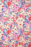 Fendi Blue/Multi Silk Face Motif Foulard Scarf