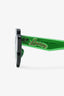Paula's Ibiza Green Frame Flower Sunglasses