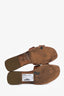 Hermès Gold Leather 'Oran' Sandals Size 39