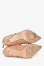 Malone Souliers Blush Leather 'Robyn' Pointed Toe Heels Size 38.5