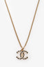 Pre-loved Chanel™ 2024 Silver Tone CC Necklace