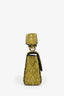 Valentino Green Suede Studded Small Crossbody Bag