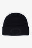 Burberry Black Cashmere Logo Beanie
