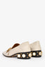 Gucci Marmont GG Loafer Pearl Pumps Size 34.5
