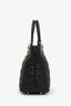 Christian Dior 2009 Black Quilted Soft Leather Lady Dior Tote