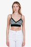 Sandro Black/White Tweed Cropped Bustier Size 1