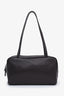 The Row Dark Brown Leather Shoulder Bag