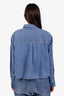 Veronica Beard Blue Cotton Button Up Shirt Size M