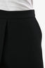 Mugler Black Pleated Shorts Size 36