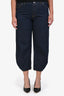 Tibi Dark Blue Denim Barrel Jeans 30