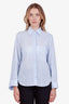 TWP Light Blue Cotton Long Sleeve Shirt Size XS