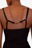 Jacquemus Black Ribbed 'Le Haut Sierra' Tank Top Size 38
