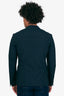 Prada Sport Navy Blue Nylon Blazer Size 50 Mens