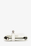 Hermès 2008 White Epsom Leather Kelly Depliant Medium Trifold Wallet