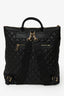 Love Moschino Black Quilted Backpack