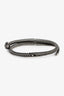 Gucci Antique Sterling Silver Garden Snake Bangle Size 19