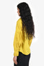 CH by Carolina Herrera Chartreuse Button Down Shirt Size 6