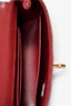 Pre-loved Chanel™ 2022+ Burgundy Caviar Leather Nano Coco Top Handle