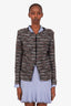 Isabel Marant Grey/Multicolour Tweed Jacket Size 38