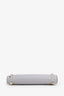 Valentino Grey Leather Rockstud Bi-Fold Compact Wallet