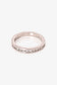 Platinum Natural Diamond Band Size 5