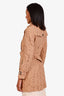 Burberry Beige Lace Belted Trench Coat Size 6