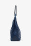 Pre-loved Chanel™ 2014-15 Blue Aged Calfskin Quilted Coco Supple Hobo