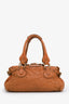 Chloe 2005 Vintage Brown Leather Paddington Shoulder Bag