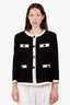 Moschino Cheap And Chic Black/White Detailed Jacket Size 46