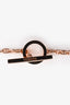 Hermès 18k Rose Gold 'Chaine d'Ancre' Contour Bracelet