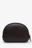Stella McCartney Brown Leather Zip Pouch