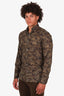 Tom Ford Camo Print Button Down Shirt Size 39 Mens