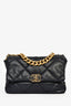 Pre-Loved Chanel™ 2019-2020 Navy Goatskin Chanel™ 19 Large Flap Bag