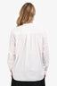 Sofie D'Hoore White Cotton Mandarin Collar Shirt Size 44